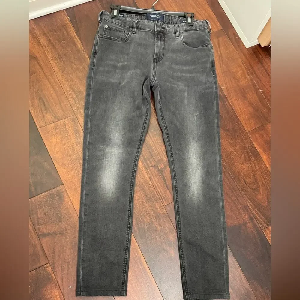 Scotch & Soda Black Amsterdams Blauw Straight Slim fit jeans Size 31/32